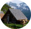 Vous passerez au Refuge de la Vanoise. EcussRefuge